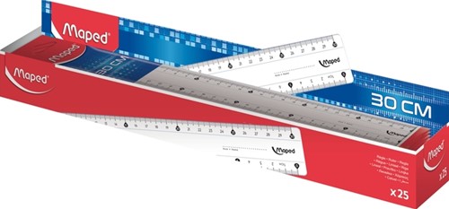 Liniaal Maped Classic 30cm 1 Stuk