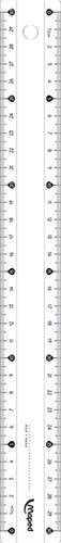 Liniaal Maped Classic 30cm 1 Stuk-2