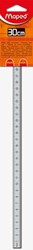 Liniaal Maped metaal 30cm 1 Stuk