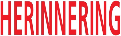 Tekststempel Colop Printer 20L herinnering 1 Stuk-2