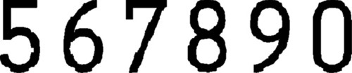 Numeroteur Reiner B2 Block 5.5mm 6 cijfers 1 Stuk-3