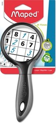 Loep Maped Ergologic 3x vergroting 75mm blister 1 Stuk
