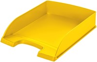Brievenbak Leitz Plus standaard A4 geel 1 Stuk