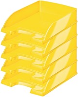 Brievenbak Leitz Wow A4 geel 1 Stuk-3