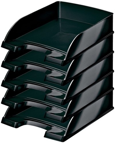 Brievenbak Leitz Wow A4 zwart 1 Stuk-3