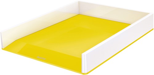 BRIEVENBAK LEITZ WOW A4 WIT/GEEL 1 Stuk