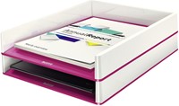 BRIEVENBAK LEITZ WOW WIT/ROZE 1 Stuk-2