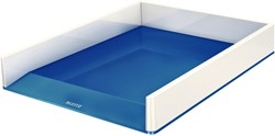 BRIEVENBAK LEITZ WOW WIT/BLAUW 1 Stuk