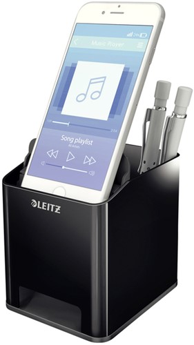Pennenhouder Leitz duo zwart/grijs 1 Stuk-3