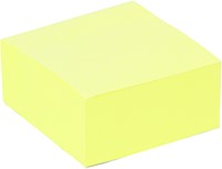 Memoblok Quantore 76x76mm geel 400 400 Vel