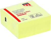 Memoblok Quantore 76x76mm geel 400 400 Vel-1