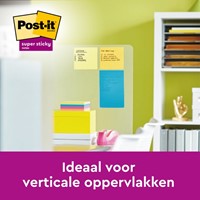 Memoblok Post-it Z-Notes S440 Super Sticky geel 5 Stuk-1