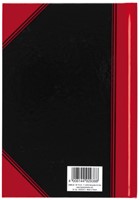 Notitieboek Bantex zwart/rood A5 lijn 70gr 96vel 1 Stuk-1