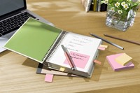 Memoblok Post-it 654-1B 76x76mm recycled geel 6 Stuk-2