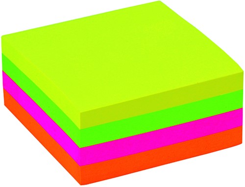 Memoblok Quantore 76x76mm sticky neon ass 400 Vel-3