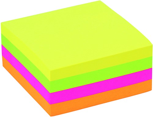 Memoblok Quantore 76x76mm sticky neon ass 400 Vel-2