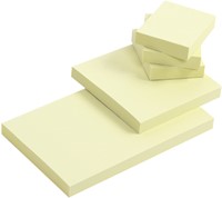 Memoblok Quantore 38x51mm geel 3 stuks 3 Stuk-1