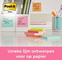 Memoblok Post-it 2028 76x76mm kubus neon kleuren 1 Stuk-2