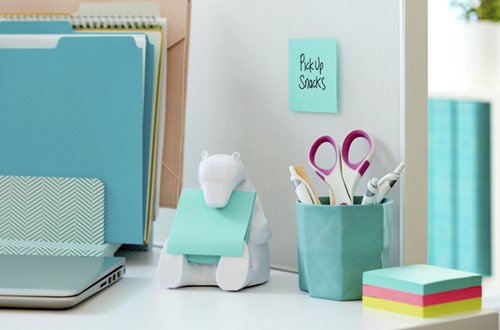 Memoblokdispenser Post-it Z-Notes Beer wit 1 Stuk-3
