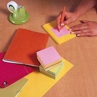 Memoblok Post-it 2028 76x76mm kubus pastel roze 1 Stuk-3