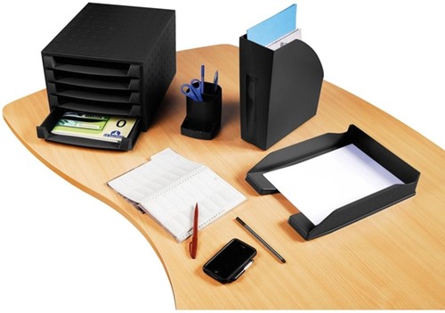 Brievenbak Exacompta Ecoblack zwart 1 Stuk-3