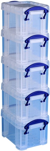 Opbergbox Really Useful 0.14liter 90x65x55mm 5 Stuk