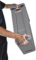 Afvalbak Rubbermaid Slim Jim Vented 87L grijs 1 Stuk-3
