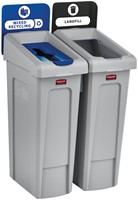 Afvalbak Rbrmaid SlmJm Recyclestation starterset 1 Stuk-2