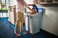 Afvalbak Rbrmaid SlmJm Recyclestation starterset 1 Stuk-1
