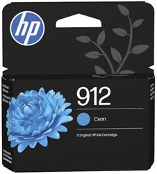 Inktcartridge HP 3YL77AE 912 blauw 1 Stuk