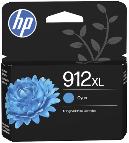 Inktcartridge HP 3YL81AE 912XL blauw 1 Stuk