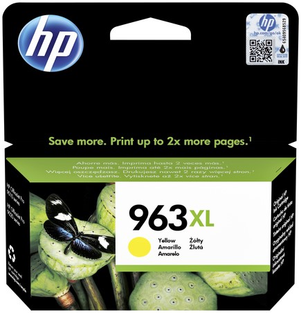 Inktcartridge HP 3JA29AE 963XL geel 1 Stuk