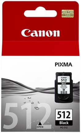 Inktcartridge Canon PG-512 zwart 1 Stuk