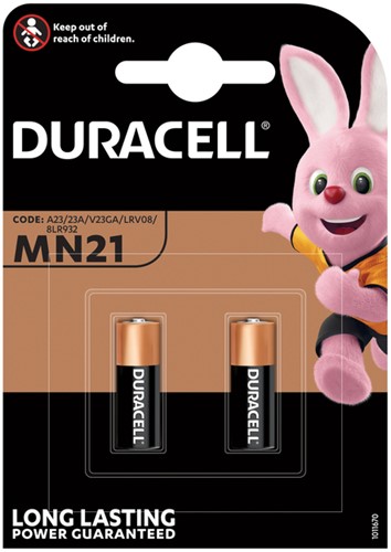 Batterij Duracell MN21 12v alkaline 2 Stuk
