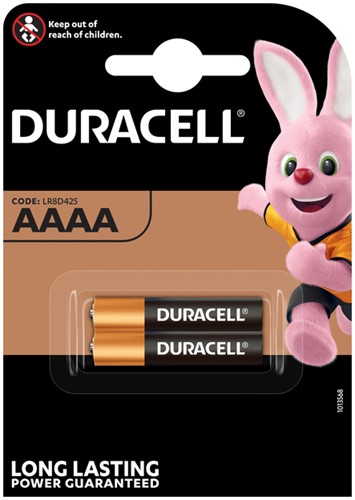 Batterij Duracell AAAA Ultra alkaline 2 Stuk
