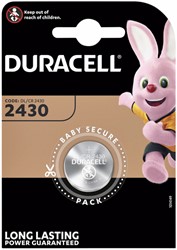 Batterij Duracell 2430 lithium 1 Stuk