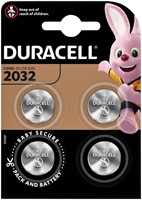 Batterij Duracell 2032 lithium 4pack 4 Stuk