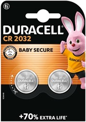 Batterij Duracell 2032 lithium 2pack 2 Stuk