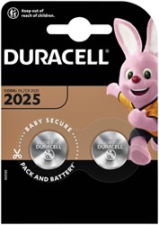 Batterij Duracell 2025 lithium 2pack 2 Stuk