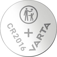 Batterij VARTA knoopcel 1x CR2016 lithium 1 Stuk-2