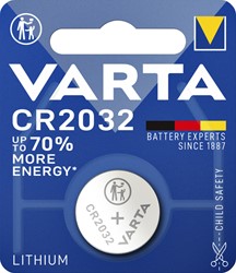 Batterij Varta CR2032 lithium 1 Stuk