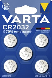 BATTERIJ VARTA CR2032  KNOOPCEL bl/5