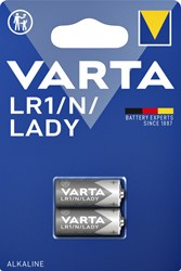 Batterij VARTA 2x LR1 N Lady alkaline 2 Stuk