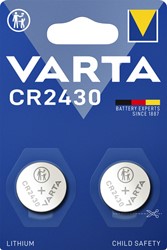 Batterij VARTA knoopcel 2x CR2430 lithium 2 Stuk