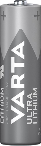 Batterij Varta Ultra lithium 4x AA 4 Stuk-2