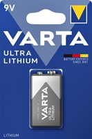 Batterij VARTA Ultra lithium 9Volt 1 Stuk