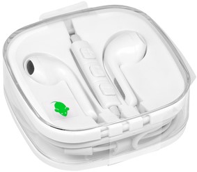 Oortelefoon Green Mouse met 3.5mm jack aansluiting 1 Stuk