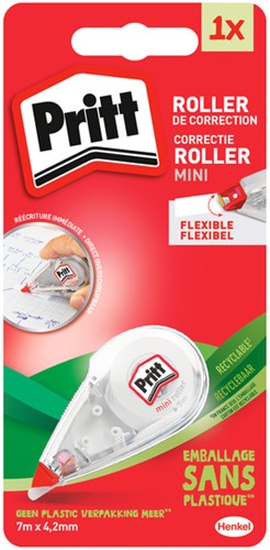 Correctietape Pritt Mini Flex 4.2mmx7m blister 1 Stuk