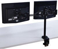 Monitorarm Fellowes Vista dubbel zwart 1 Stuk-2
