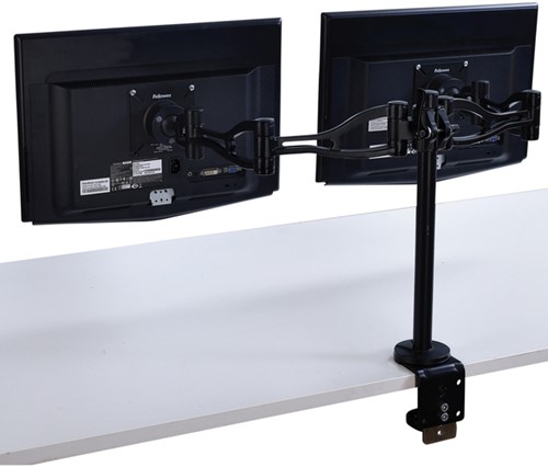 Monitorarm Fellowes Vista dubbel zwart 1 Stuk-2